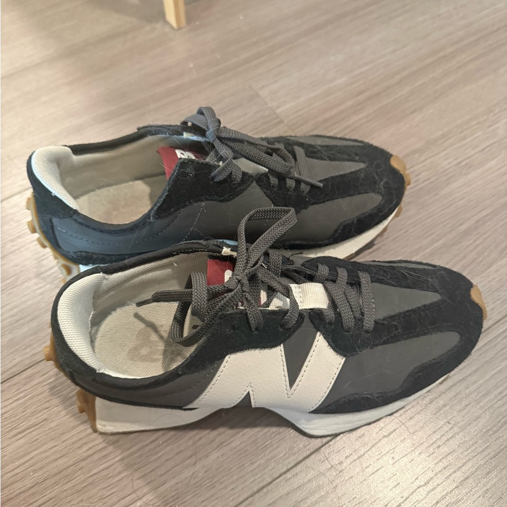 New Balance Black and White Athletic Shoes